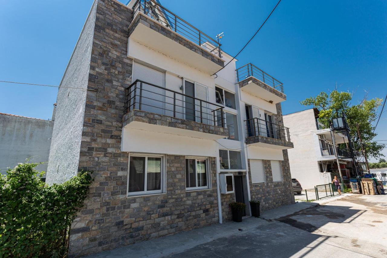 Halkidiki Beach Apartments 2 Nea Kalikratia Vergia Beach Nea Kallikrateia Eksteriør bilde