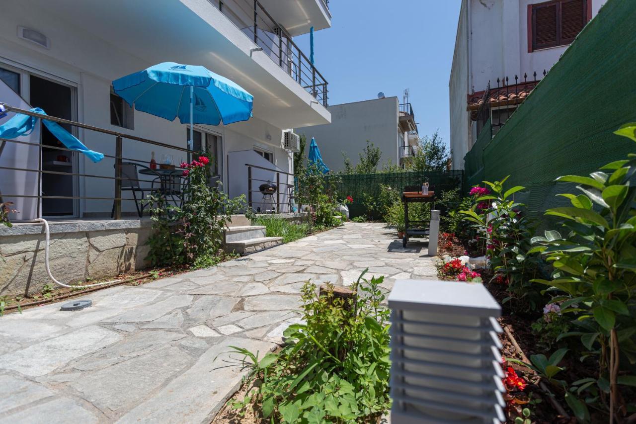 Halkidiki Beach Apartments 2 Nea Kalikratia Vergia Beach Nea Kallikrateia Eksteriør bilde