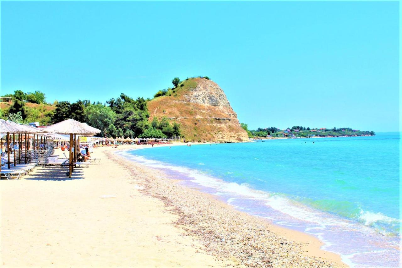 Halkidiki Beach Apartments 2 Nea Kalikratia Vergia Beach Nea Kallikrateia Eksteriør bilde