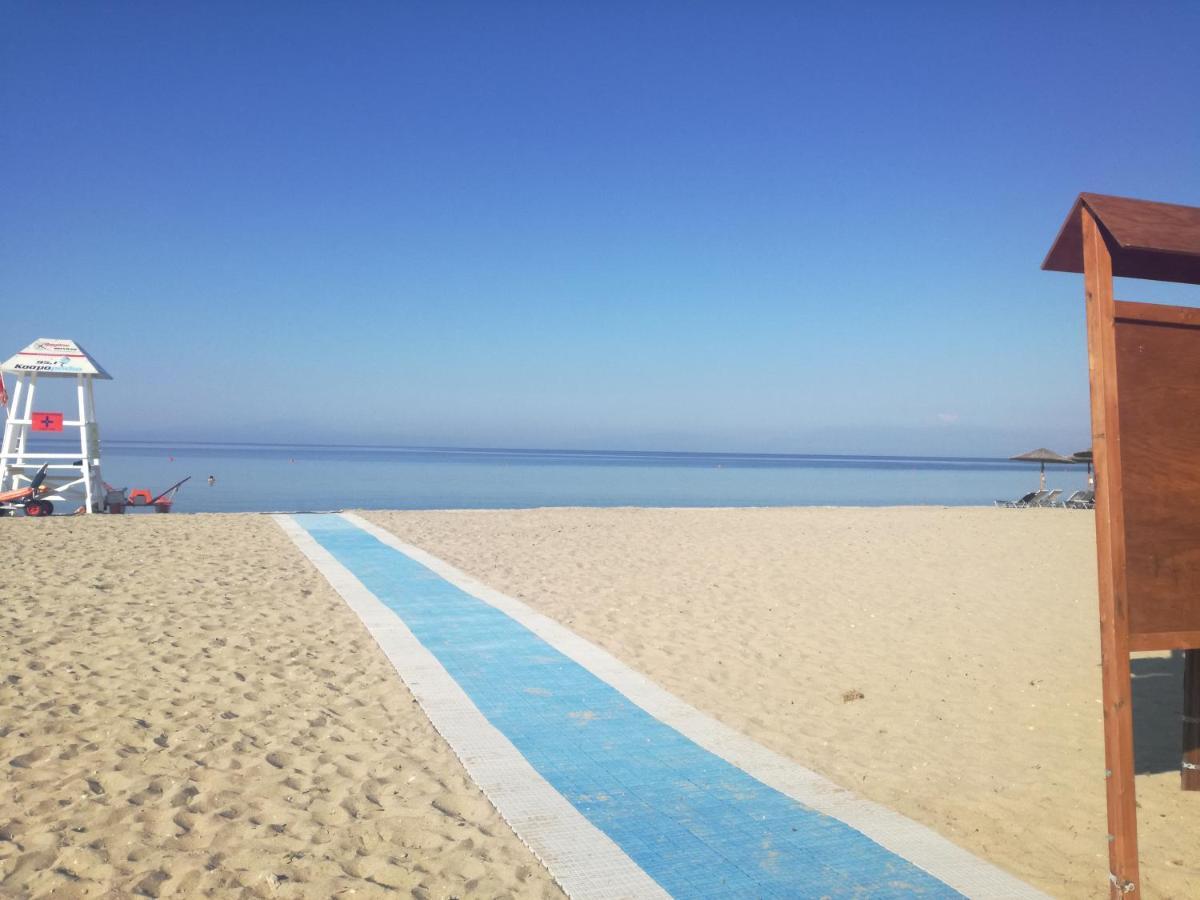 Halkidiki Beach Apartments 2 Nea Kalikratia Vergia Beach Nea Kallikrateia Eksteriør bilde