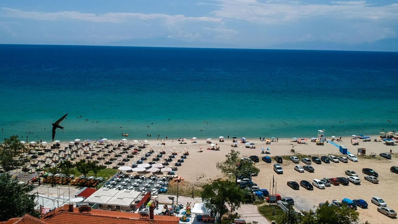 Halkidiki Beach Apartments 2 Nea Kalikratia Vergia Beach Nea Kallikrateia Eksteriør bilde
